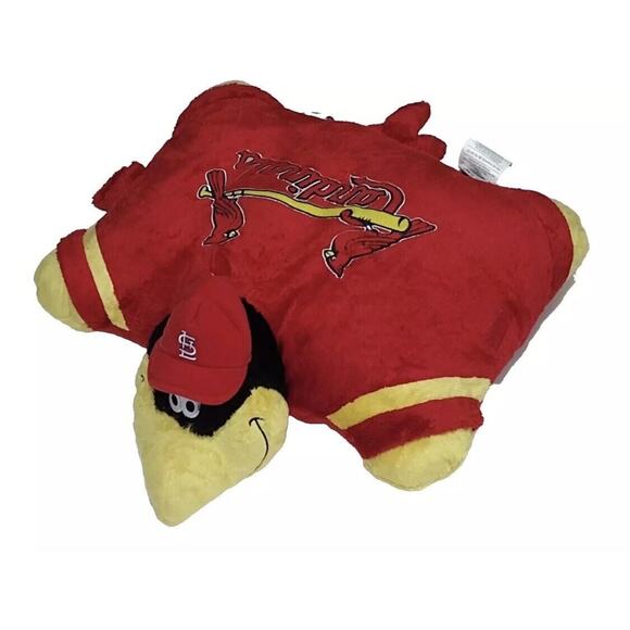 My Pillow Pets 2009 St Louis Cardinals FREDBIRD Mascot 20 inch Missouri Baseball - Picture 1 of 10